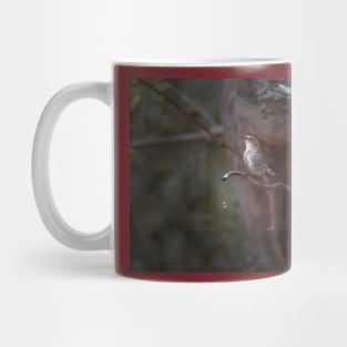 Yellow-rumped Warbler At Water Spout Mug